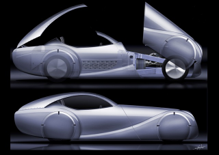 Illustration for article titled Morgan Hydrogen Fuel-Cell LifeCar from Concept To Shiny Reality